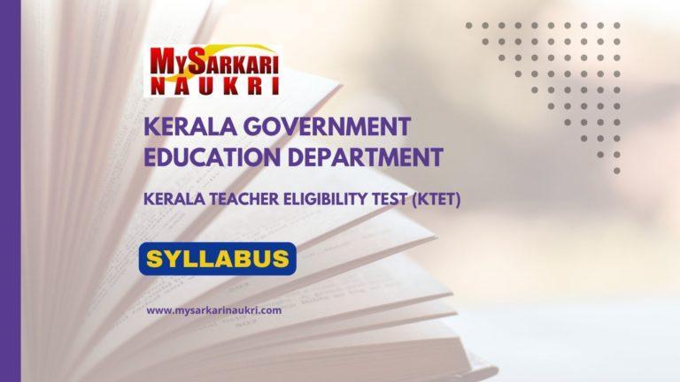 KTET Syllabus