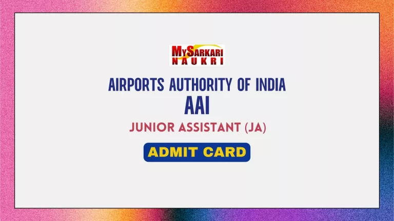 AAI-JA-Admit-Card