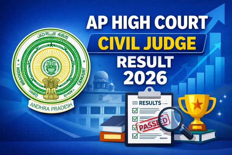 AP High Court Civil Judge Result 2026