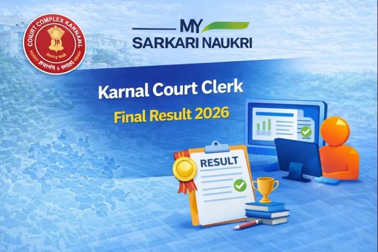 Karnal Court Clerk Final Result 2026